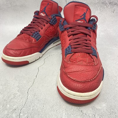 Nike Air Jordan 4 IV Retro Fiba OG Mens Sz 8 M CI1184-617 Fiery Red Basketball