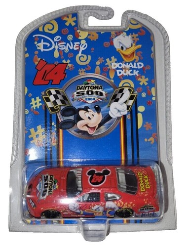 2004 Disney NASCAR Daytona 500 Mickey Mouse 1:64 Diecast Car NIB