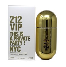 CAROLINA HERRERA 212 VIP EAU DE PARFUM NATURAL SPRAY FOR WOMEN 50 ML/1.7 FL.OZ.