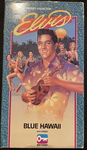 Blue Hawaii (VHS, 1987) Elvis Presley, Joan Blackman, Angela Lansbury 1961