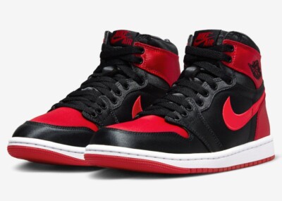 NEW Women's Size 10.5 / Mens 9 Air Jordan 1 OG High Satin Bred