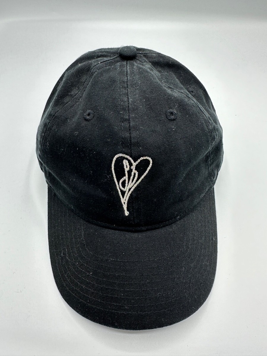 三代目 J Soul Brothers - RILY Heart Logo 6Panel Cap Black Smashing Pumpkins Heart Logo Black Adjustable Graphic Baseball Cap