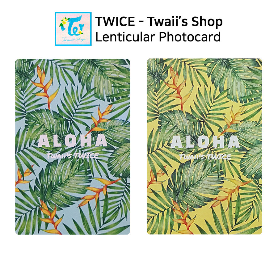 TWICE POP UP STORE Twaii Shop Official Lenticular Photocard Member