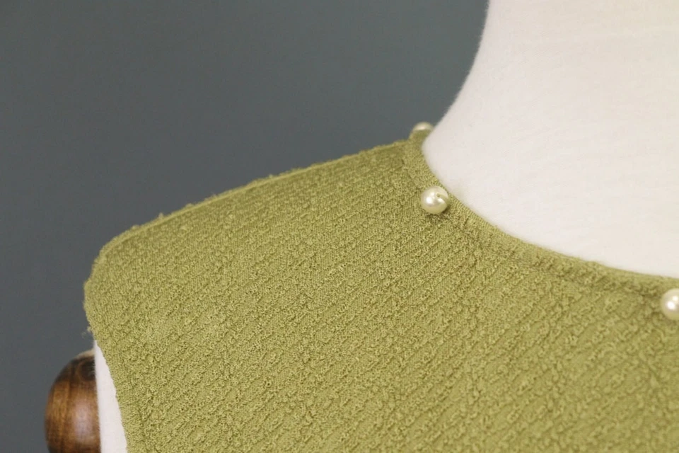 Класс Roberto Cavalli зеленый без рукавов трапециевидный обтяжку платье Sz 8 - Изображение 4 из 4