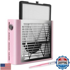Nail Dust Collector Vacuum Professional: 60W Dust Collector Nail Tech Machine