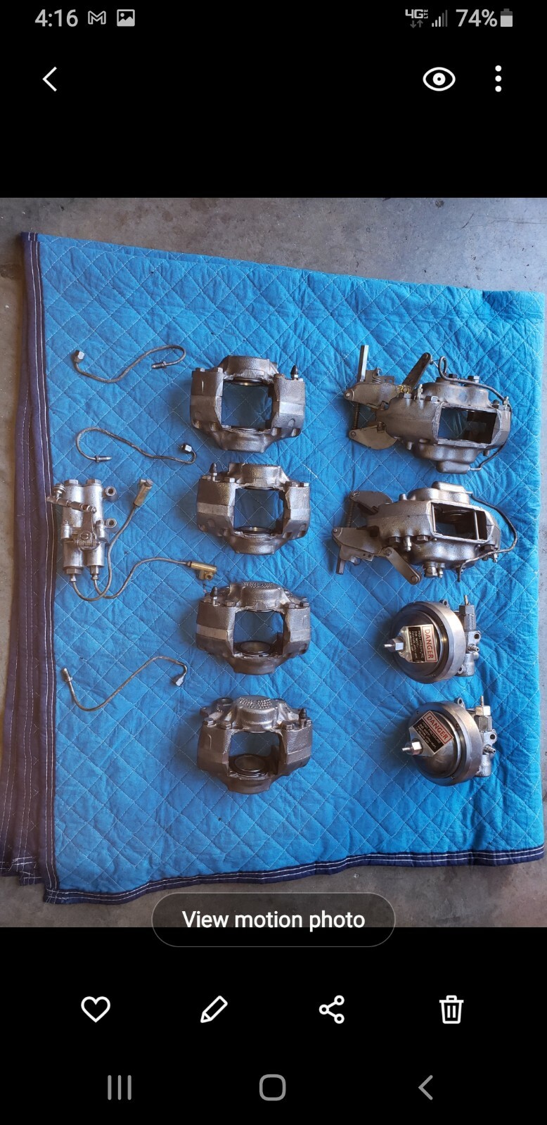 ROLLS ROYCE  BRAKE ACCUMULATOR REBUILD SERVICE☆ I REBUILD "YOUR "SPHERE ONLY☆