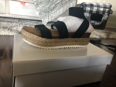 steve madden kimmie black size 8