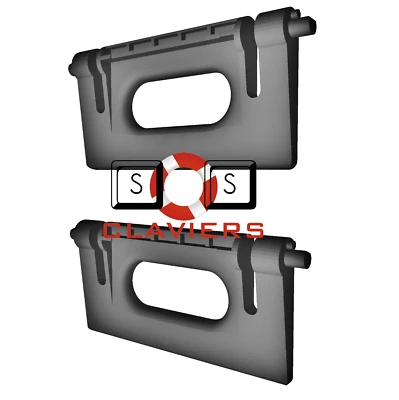 Microsoft Sidewinder X4 Keyboard Spare Replacement Tilt Leg Stand Foot Feet Set