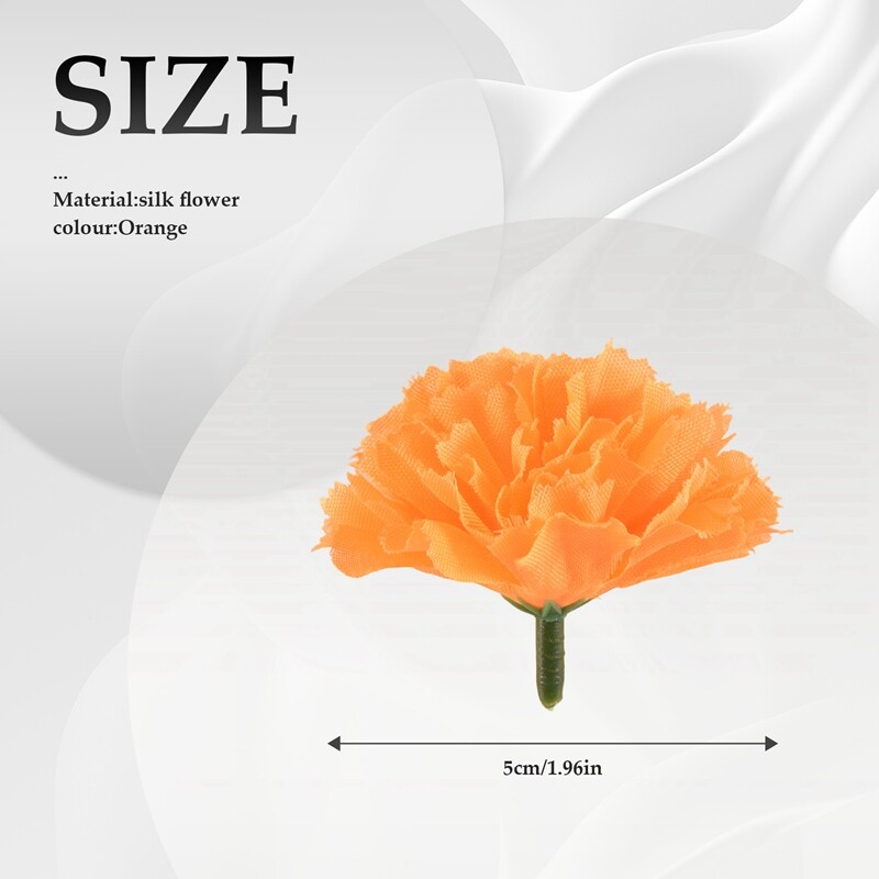 Marigold Flower Heads Bulk, 100Pcs Heads for Garlands9984 eBay