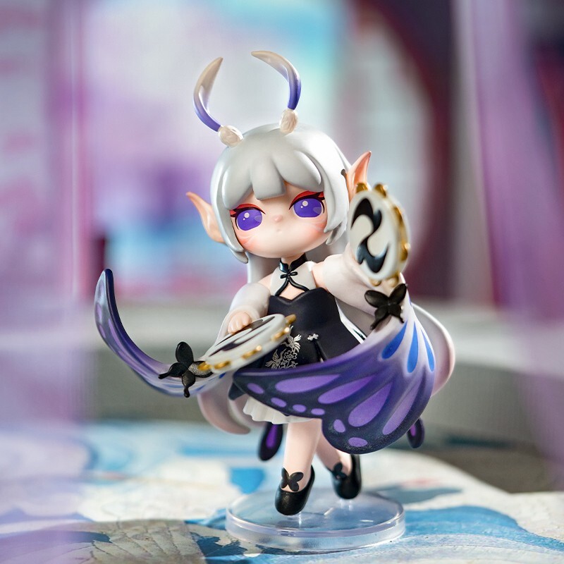 Rolife Suri Peach Blossom Nine Elves Series Action Figure Toys