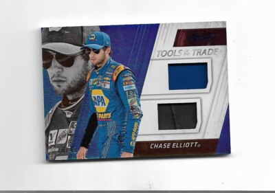 2017 Absolute CHASE ELLIOTT Tools of the Trade Duals Spectrum Blue 38/49