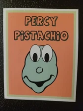 scratch and sniff sticker NEW Scratch E. Sniffen Percy Pistachio