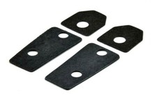 Set 4 guarnizioni blocco/staffa cerniera parabrezza Land Rover Defender 4-LR055347+MXC9983