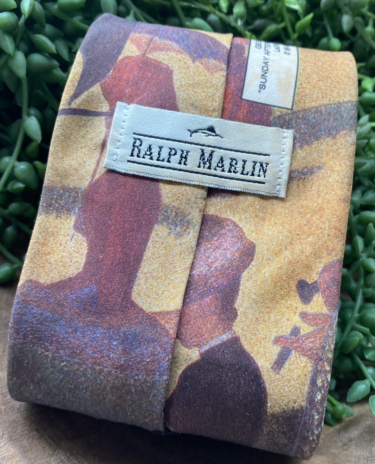 Cravate Neuve Ralph Marlin Bethlehem - Motif Directionnel - 4877