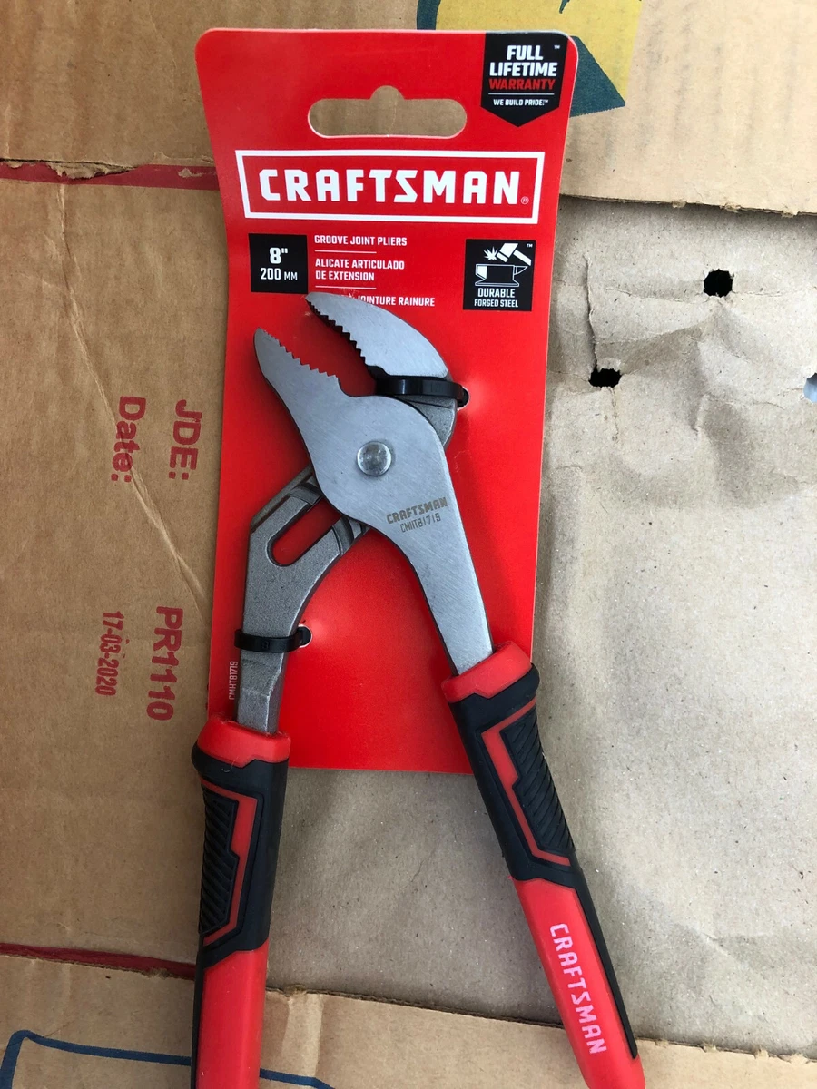 Craftsman Pliers, Groove Joint, 2 Piece - 2 pliers