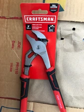 Craftsman Pliers Groove Joint 8" slip tools SEARS comfort grip New Durable Steel