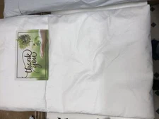 Mattress Cover King White Zippered w/BugBlock