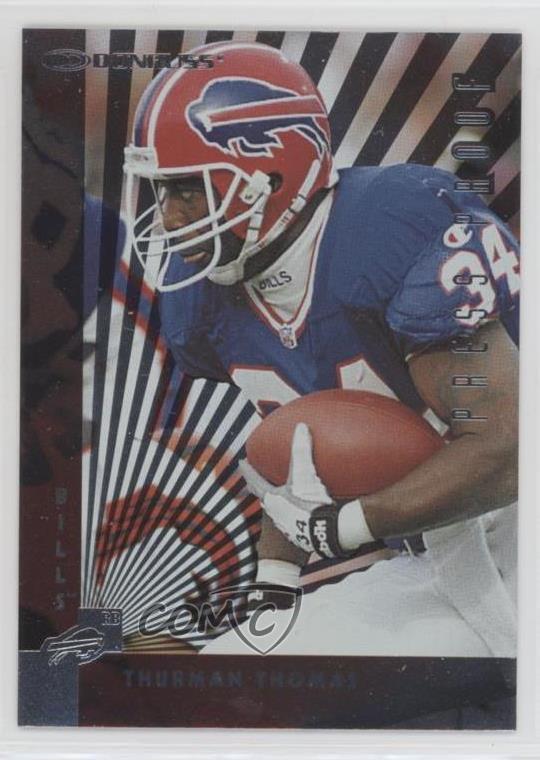1997 Donruss Silver Press Proof /1500 Thurman Thomas #43 HOF