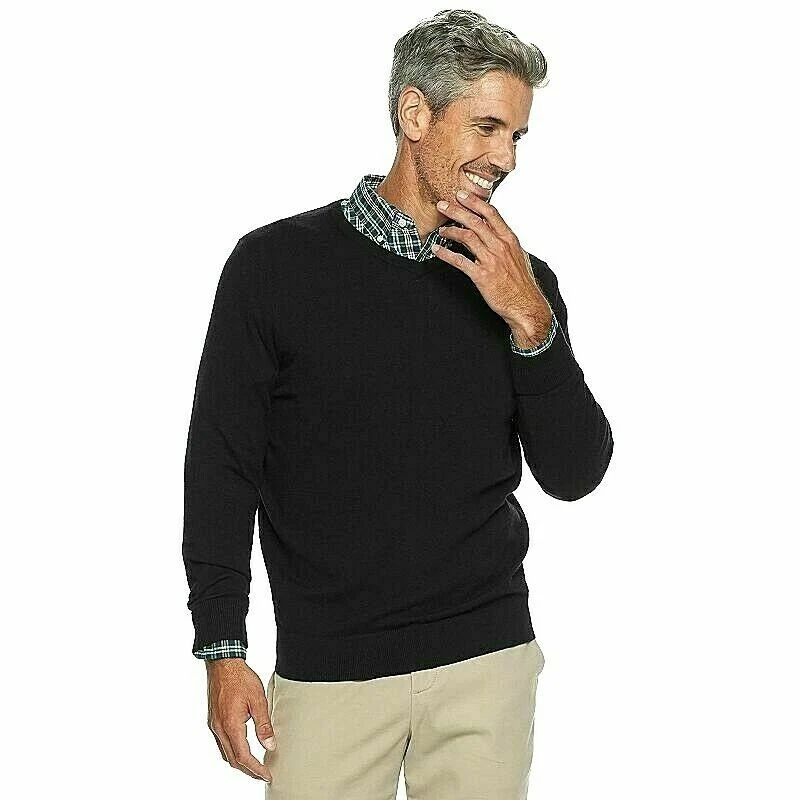 Croft and barrow v neck sweaters sale
