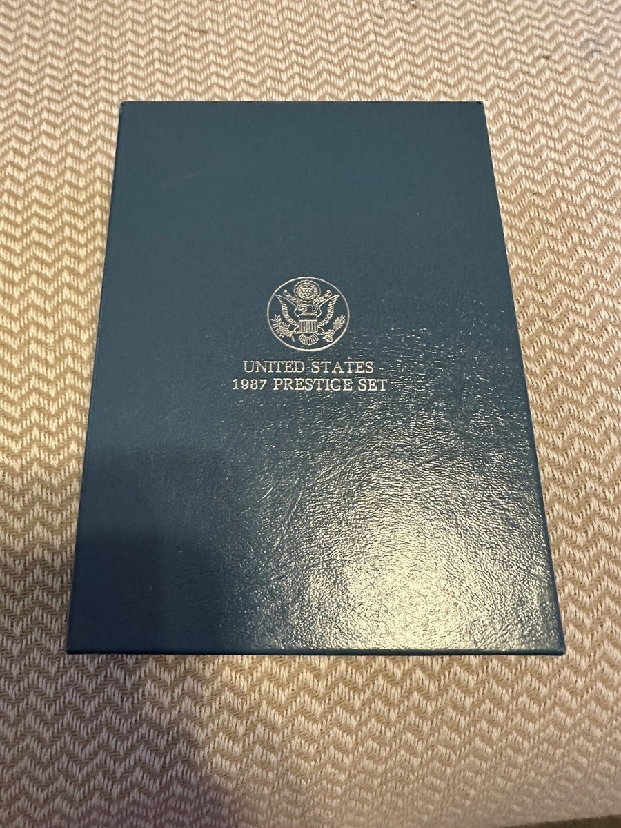 1987 S Prestige Proof Set Constitutional 90% Silver Dollar 6