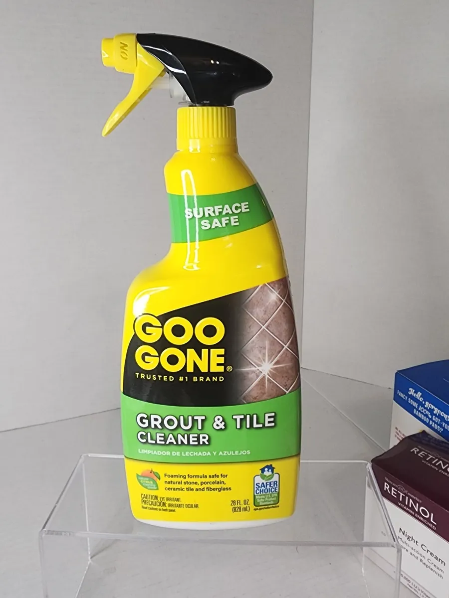 Goo Gone Grout and Tile Cleaner Citrus Scent 28 oz Trigger Spray Bottle  2054AEA