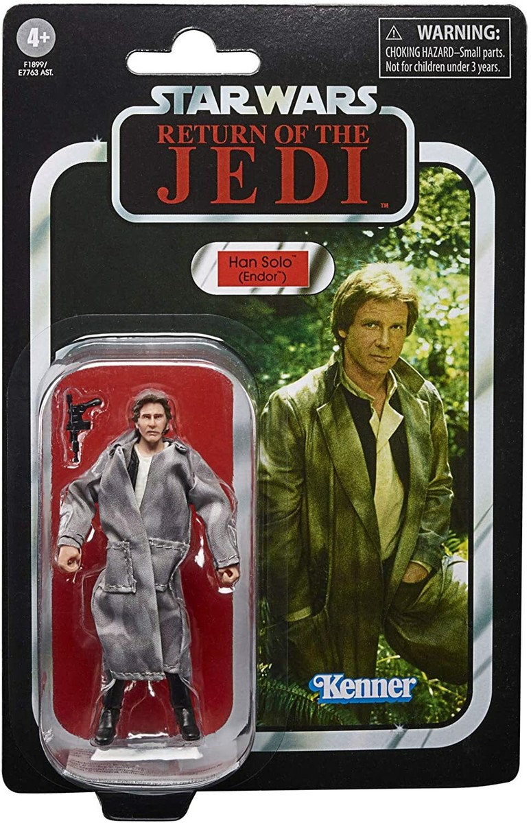 STAR WARS THE VINTAGE COLLECTION 2020 HAN SOLO (ENDOR) 3.75-INCH STAR WARS THE VINTAGE COLLECTION 2020 HAN SOLO (ENDOR) 3.75-INCH