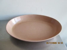 Coated Bon Chef Pewter Platter  Bowl 15 " X 11" X 2" Light Brown