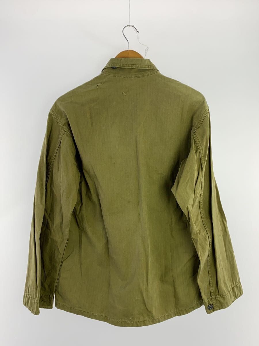 40’s US ARMY M-43 UTILITY JACKET HBT Vintage US Army M43 HBT Jacket Military Shirt WW2 OD 36R 13