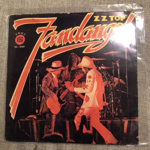 Zz Top Fandango Lp Taiwan Press Vinyl Record 1975 Rare Album Ebay