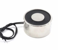 12V 24V DC 2.5-150KG Electric Lifting Magnet Electromagnet Solenoid Holding Coil