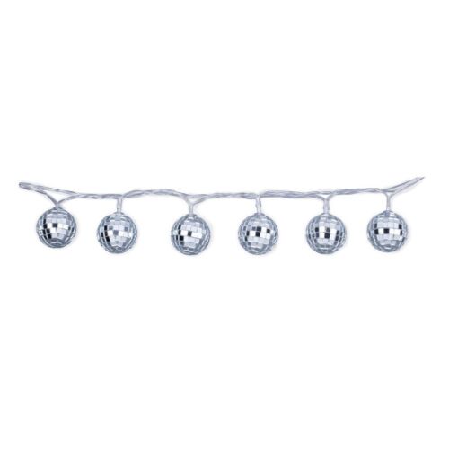 5ft 10 Hanging LED Disco String Lights Battery Operated Bedroom Living Room, ...