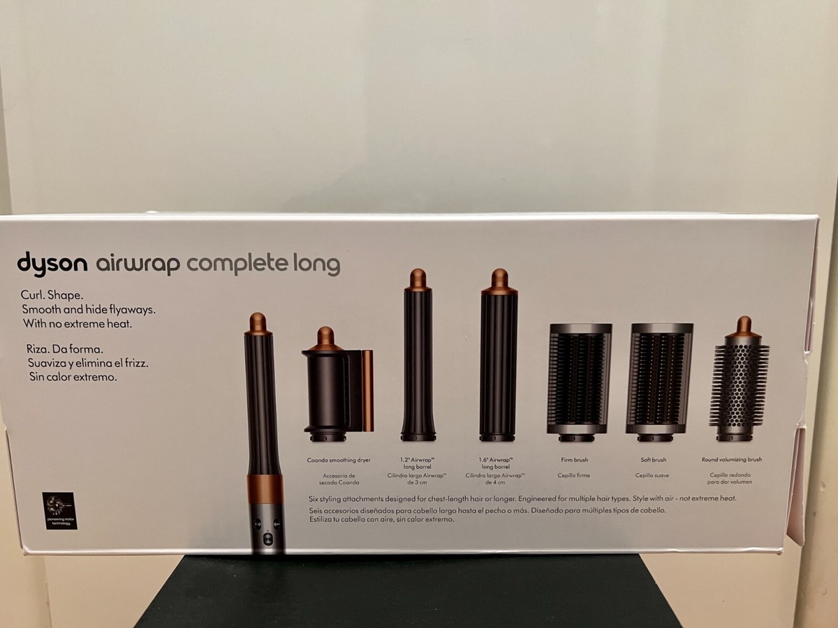 【美品】Dyson Airwrap Complete Long 全付属品 Dyson Restored Premium Multi-styler Complete Long Nickel Copper