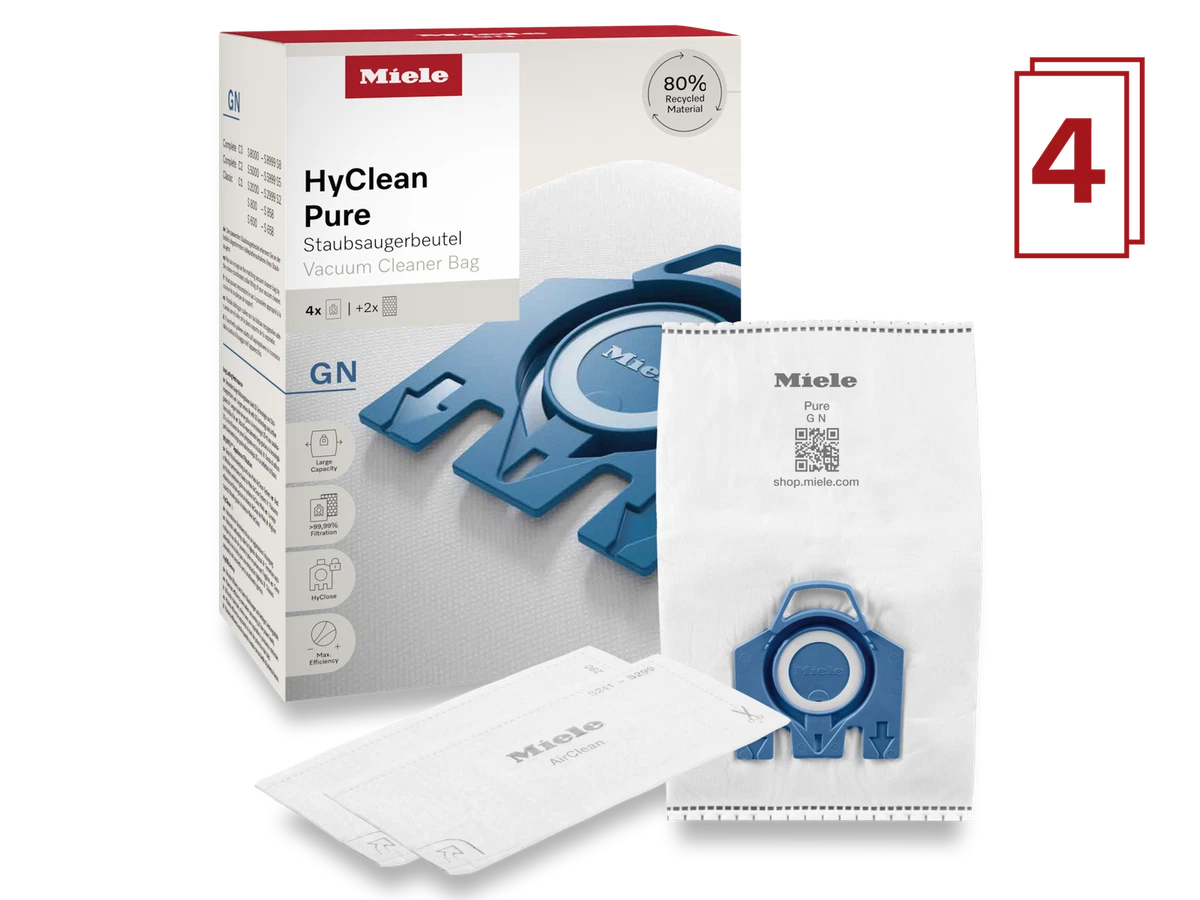 20 Sacchetti Per Aspirapolvere + 2 Filtri – Compatibili Con Miele C2 E C3 (Parquet, Cat&Dog)