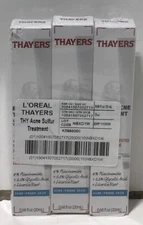 Thayers Rapid Acne Sulfer Treatment 0.68 Fl oz Pack of 3