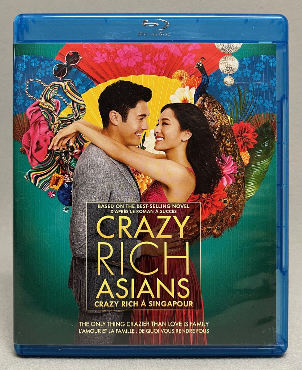 CRAZY RICH ASIANS (Blu-ray + DVD, 2018) Constance Wu • Henry