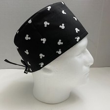 men/women surgical cap tieback style - MICKY MOUSE HEADS