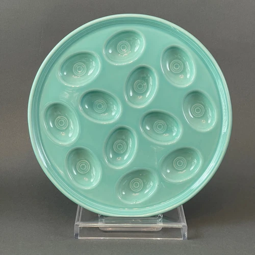 Fiestaware Egg Tray Platter - COLOR MISTAKE - 11 Inch Fiesta