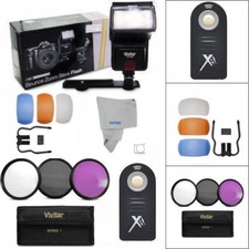 PRO SLAVE FLASH  HD FILTER KIT REMOTE FOR NIKON D5000 D7100 D610 D7200 D3100