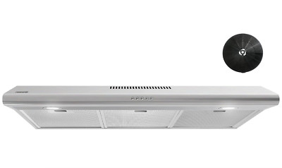36 Inch Kitchen Range Exhaust Hood Fan Vent Under Cabinet Mount Stainless Steel