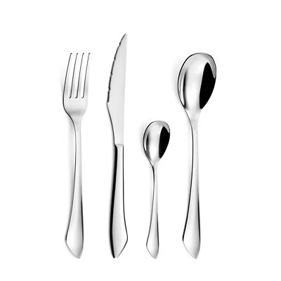 INSTINCT Besteck Set 6 Personen | 24-teilig | Edelstahl 18/0 hochglanzpoliert... - Bild 1 von 4