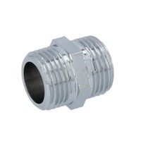 Messing Kupplung 3/8'' Ag Gewindefitting Doppelnippel VerläNgerung Nippel Chrom