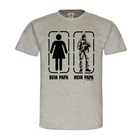 My DAD Your Father Fun Humor Soldier Paratrooper Fun Cotton T-Shirt #21566