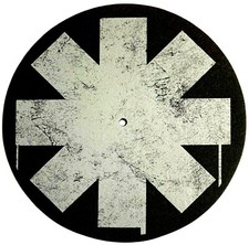 Red Hot Chili Peppers Star of Affinity Asterisk Turntable Slipmat Vinyl Record