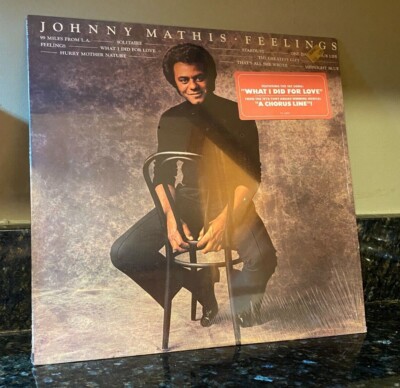 JOHNNY MATHIS FEELINGS VINYL RECORDS LP