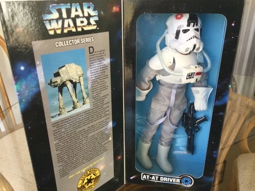 1997 Star Wars AT-AT Driver 12 Inch Collector Series Action Figure New in Box.