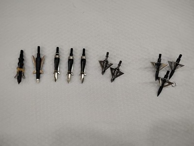 Archery Broadhead Lot New Used Fixed And Mechanical Broadheads 