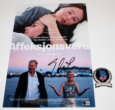 ELLE FANNING SIGNED 'SENTIMENTAL VALUE' NORWEGIAN 12x18 MOVIE POSTER BECKETT COA