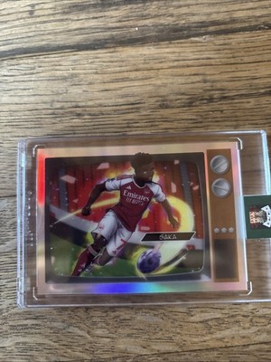 Topps Chrome EPL 2025/26 Bukayo Saka Chrome Anime Card Arsenal FC