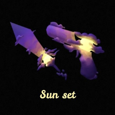 Murder Mystery 2 MM2 | Sunrise / Sunset Set | Ancient Godly Knives and Guns