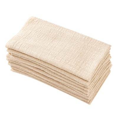 Dinner Cloth Napkins 10 Pack,Gauze Napkins 100% Natural Soft Cotton,Washable ...
